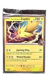 Pokémon - 070/182 - Team Rocket's Zapdos - Destined Rivals - EB Games Promo Sealed - Mega Cash Sydney