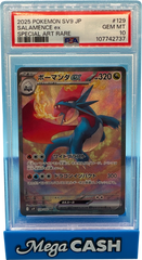 Pokémon 2025 Salamance EX Japanese Battle Partners - PSA GEM MT 10 - Mega Cash Sydney