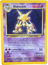 Pokémon - Alakazam 1/102 Holo - Base Set - Mega Cash Sydney
