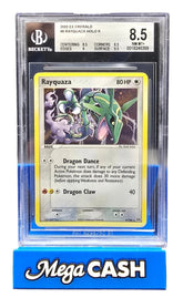 Pokémon - Beckett 8.5 - Rayquaza Holo 9/106 - Ex Emerald - Mega Cash Sydney