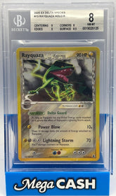Pokémon - BGS 8 Rayquaza 13/113 Ex Delta Species - Mega Cash Sydney