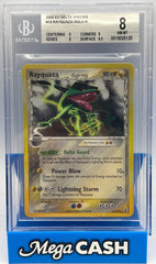 Pokémon - BGS 8 Rayquaza 13/113 Ex Delta Species - Mega Cash Sydney