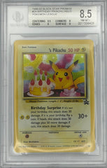 Pokemon BGS 8.5 Birthday Pikachu 24 Black Star Promos Pokemon League - Mega Cash Sydney