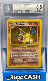 Pokémon - BGS 8.5 Charizard Holo 3/110 Legendary Collection - Mega Cash Sydney