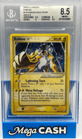 Pokémon BGS 8.5 Gold Star Raikou 114/115 Ex Unseen Forces - Mega Cash Sydney