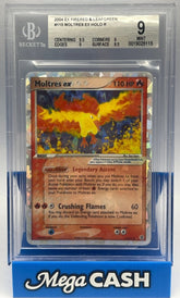 Pokémon - BGS 9 Moltres Ex 115/112 Ex Fire Red & Leaf Green - Mega Cash Sydney