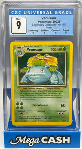 Pokémon - CGC 9 Venusaur 18/110 Legendary Collection - Mega Cash Sydney