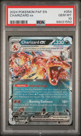 Pokemon - Charizard EX 054/091 PSA 10 - Mega Cash Sydney
