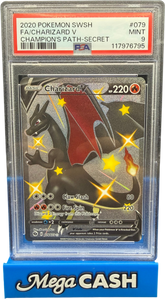 Pokémon - Charizard V 079/073 PSA 9 - Mega Cash Sydney