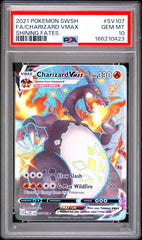 Pokémon - Charizard Vmax SV107/SV122 Shining Fates PSA 10 - Mega Cash Sydney