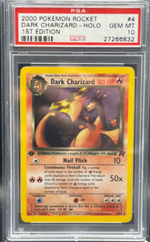 Pokemon - Dark Charizard Holo 4/82 PSA 10 - 1st Edition - Mega Cash Sydney