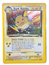 Pokémon - Dark Raichu Holo 83/82 Rocket - Mega Cash Sydney