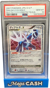 Pokémon - Dialga LV.X PSA 10 - Mega Cash Sydney