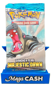 Pokemon - Diamond & Pearl Majestic Dawn Booster Pack - Mega Cash Sydney