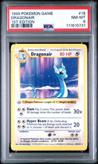 Pokemon - Dragonair 18/102 PSA 8 1st Edition - Mega Cash Sydney