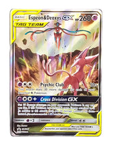Pokémon - Espeon & Deoxys GX - SM240 - Black Star Promo - Sun & Moon - Mega Cash Sydney