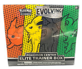 Pokemon - Evolving skies ETB - Pokemon Centre (Green) Rip on seal - Mega Cash Sydney