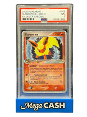 Pokémon - Flareon Ex 108/113 PSA 7 - Mega Cash Sydney