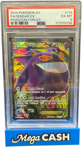 Pokémon - Gengar Ex 114/119 PSA 6 - Mega Cash Sydney