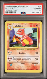 Pokemon - Glutexo 1st edition 24/102 PSA 10 - Mega Cash Sydney
