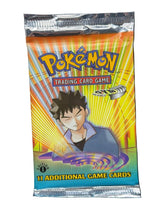 Pokémon - Gym Heroes 1st Edition Booster Pack (Brock Art) - Mega Cash Sydney