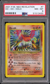 Pokemon - Ho Oh Holo 7/64 PSA 8 - Neo Revelation - Mega Cash Sydney
