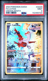 Pokemon - Latias GG20/GG70 PSA 9 - Crown Zenith: Galarian Gallery IR - Mega Cash Sydney