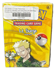 Pokemon- Lt Surge Theme Deck - Sealed - Mega Cash Sydney