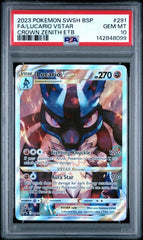 Pokémon - Lucario Vstar SWSH291 PSA 10 - Mega Cash Sydney