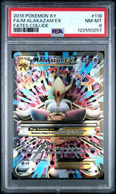Pokémon - M Alakazam Ex 118/124 PSA 8 - Mega Cash Sydney