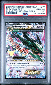Pokémon - M Rayquaza EX 76/108 PSA 10 - Celebrations - Classic Collection - Mega Cash Sydney