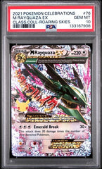 Pokémon - M Rayquaza EX 76/108 PSA 10 - Celebrations - Classic Collection - Mega Cash Sydney