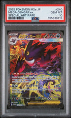 Pokemon - Mega Gengar Ex 240/193 PSA 10 - Mega Cash Sydney