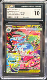 Pokemon - Mega Venusaur EX 177/132 CGC 10 - Mega Cash Sydney