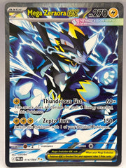 Pokémon -Mega Zeraora Ex 114/084 Pitch Black - Mega Cash Sydney