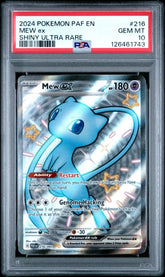 Pokémon - Mew Ex 216/091 Paldean Fates - Mega Cash Sydney