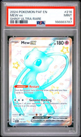 Pokemon - Mew EX - 216/091 PSA 9 - Paldean Fates - Mega Cash Sydney