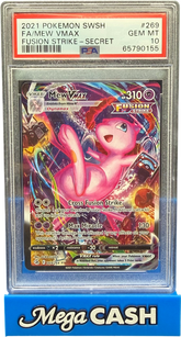 Pokémon - Mew Vmax 269/264 PSA 10 - Mega Cash Sydney