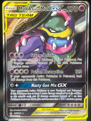 Pokémon - Muk & Alolan Muk GX 197/214 Unbonded Bonds - Mega Cash Sydney