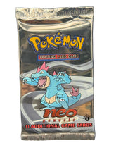 Pokémon - Neo Genesis 1st Edition Booster Pack (Feraligatr Art) - Mega Cash Sydney