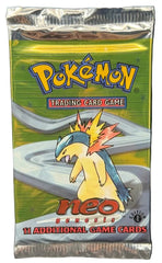 Pokémon - Neo Genesis 1st Edition Booster Pack (Typhlosion Art) - Mega Cash Sydney