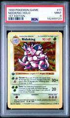 Pokémon - Nidoking 1st Edition Shadowless Base Set PSA 9 - Mega Cash Sydney