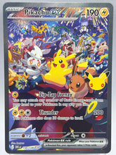Pokemon - Pikachu Ex 150/128 30TH Celebrations - Mega Cash Sydney