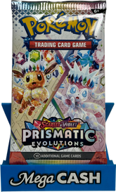 Pokémon - Prismatic Evolutions Booster Pack - Mega Cash Sydney