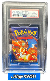 POKÉMON - PSA 10 1ST Edition Base Set Charizard Pack (SPANISH) - Mega Cash Sydney