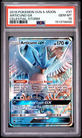 Pokémon - PSA 10 Articuno 31/168 Celestial Storm - Mega Cash Sydney