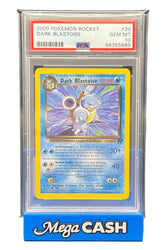 Pokémon - PSA 10 Dark Blastoise 20/82 Non Holo Rocket - Mega Cash Sydney