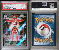 Pokémon - PSA 10 - Deoxys Vmax - GG45/GG70 - Crown Zenith - Mega Cash Sydney