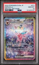 Pokémon - PSA 10 Espeon Ex 211/187 JPN - Mega Cash Sydney