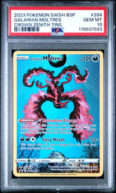 Pokemon - PSA 10 Galarian Moltres SWSH284 BSP - Mega Cash Sydney